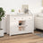 Sideboard 100X35X74,5 Cm Solid Wood Pine