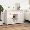 Sideboard 100X35X74,5 Cm Solid Wood Pine