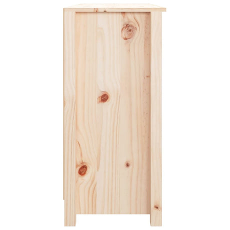 Sideboard 100X35X74 Cm Solid Wood Pine