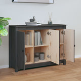 Sideboard 100X35X74 Cm Solid Wood Pine