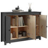 Sideboard 100X35X74 Cm Solid Wood Pine