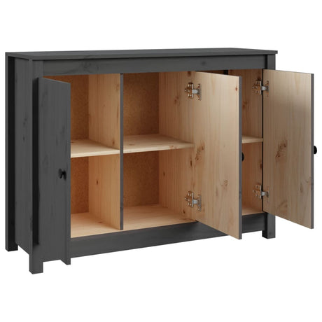 Sideboard 100X35X74 Cm Solid Wood Pine