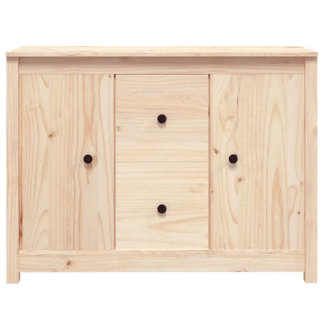 Sideboard 100X35X74 Cm Solid Wood Pine