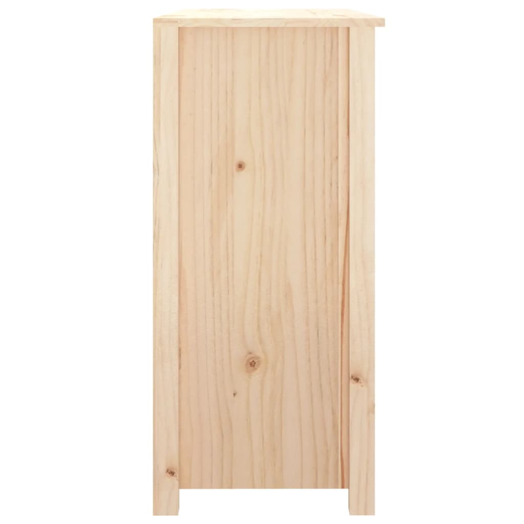 Sideboard 100X35X74 Cm Solid Wood Pine