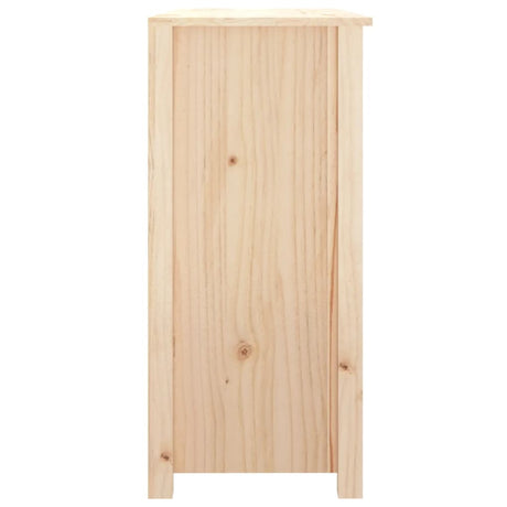 Sideboard 100X35X74 Cm Solid Wood Pine