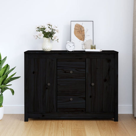 Sideboard 100X35X74 Cm Solid Wood Pine