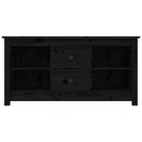 Tv Cabinet 103X36.5X52 Cm Solid Wood Pine