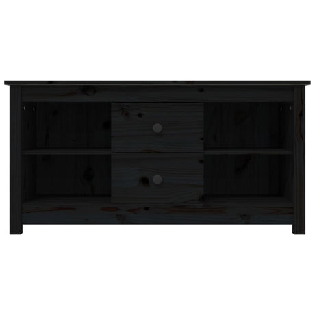 Tv Cabinet 103X36.5X52 Cm Solid Wood Pine