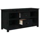 Tv Cabinet 103X36.5X52 Cm Solid Wood Pine