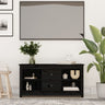Tv Cabinet 103X36.5X52 Cm Solid Wood Pine