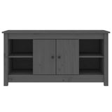 Tv Cabinet 103X36,5X52 Cm Solid Wood Pine
