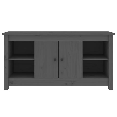 Tv Cabinet 103X36,5X52 Cm Solid Wood Pine