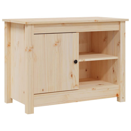 Tv Cabinet 70X36.5X52 Cm Solid Wood Pine