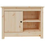 Tv Cabinet 70X36.5X52 Cm Solid Wood Pine