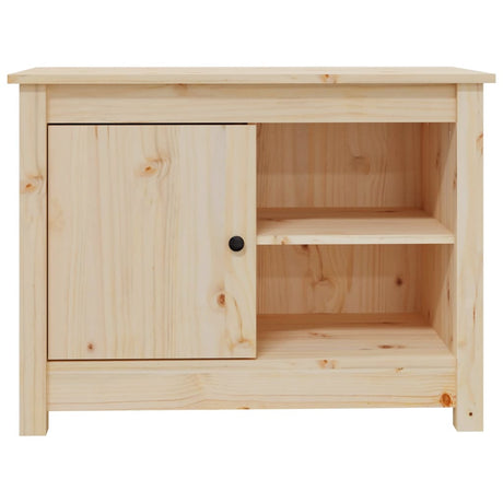 Tv Cabinet 70X36.5X52 Cm Solid Wood Pine