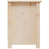 Tv Cabinet 70X36.5X52 Cm Solid Wood Pine