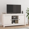 Tv Cabinet 103X36.5X52 Cm Solid Wood Pine