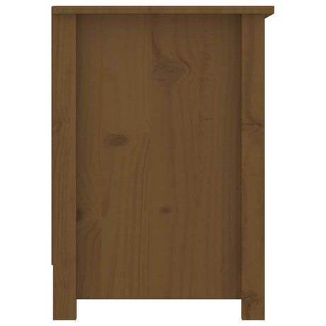 Tv Cabinet 103X36.5X52 Cm Solid Wood Pine
