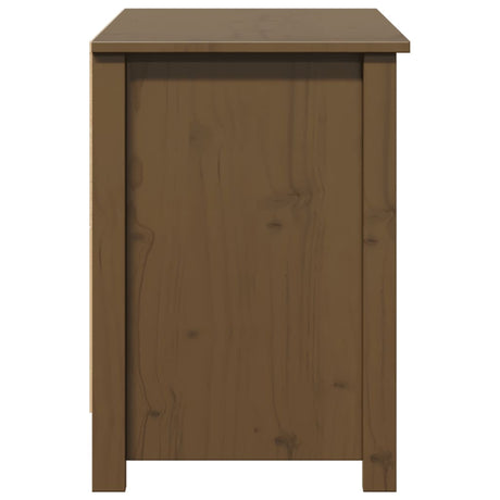 Tv Cabinet 103X36.5X52 Cm Solid Wood Pine