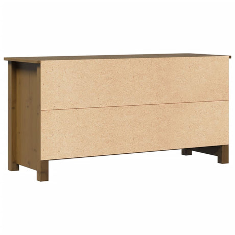 Tv Cabinet 103X36.5X52 Cm Solid Wood Pine