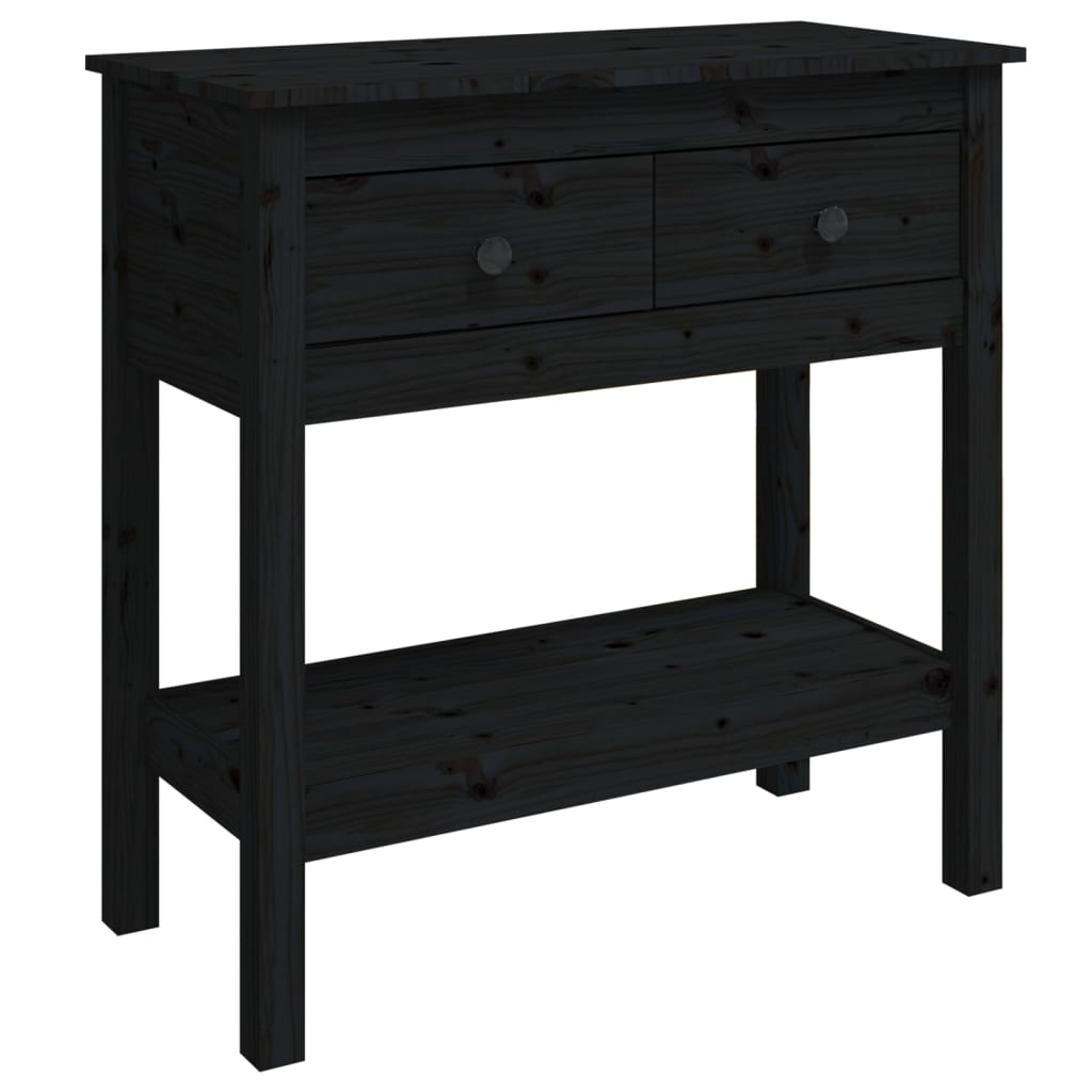 Console Table 75X35X Solid Wood Pine