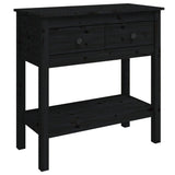 Console Table 75X35X Solid Wood Pine
