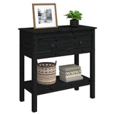 Console Table 75X35X Solid Wood Pine