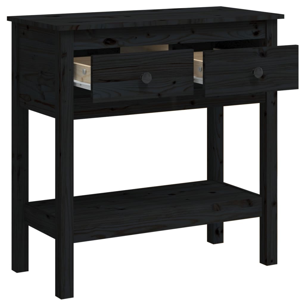 Console Table 75X35X Solid Wood Pine