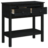 Console Table 75X35X Solid Wood Pine
