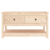 Coffee Table 102X49X55 Cm Solid Wood Pine