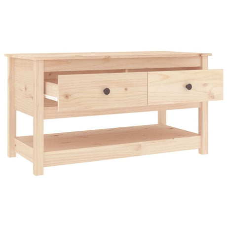 Coffee Table 102X49X55 Cm Solid Wood Pine