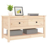Coffee Table 102X49X55 Cm Solid Wood Pine
