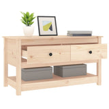Coffee Table 102X49X55 Cm Solid Wood Pine