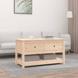 Coffee Table 102X49X55 Cm Solid Wood Pine