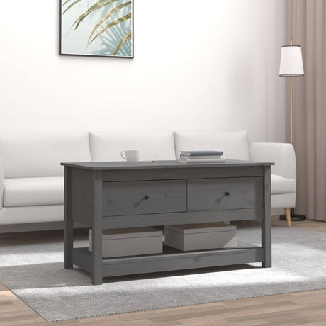 Coffee Table 102X49X55 Cm Solid Wood Pine