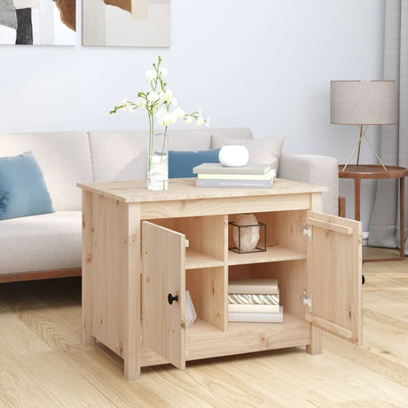 Coffee Table 71X49X55 Cm Solid Wood Pine
