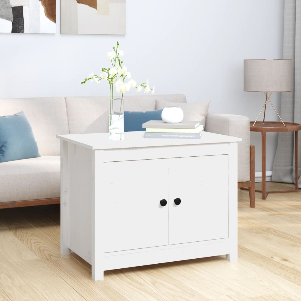 Coffee Table 71X49X55 Cm Solid Wood Pine
