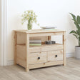Coffee Table 71X49X55 Cm Solid Wood Pine
