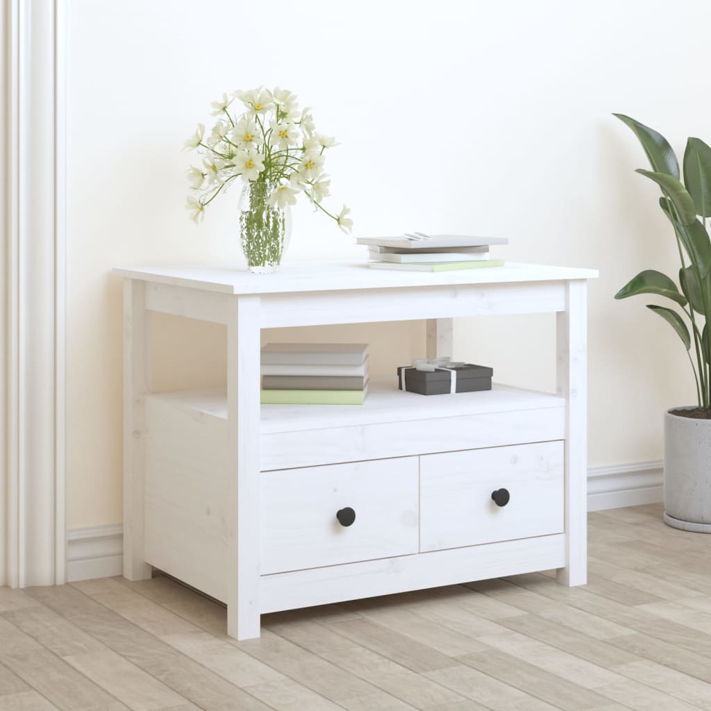 Coffee Table 71X49X55 Cm Solid Wood Pine