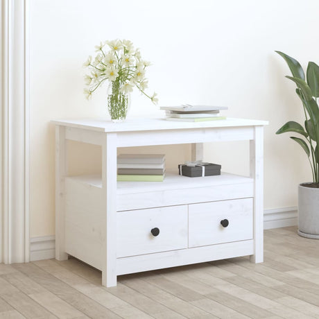Coffee Table 71X49X55 Cm Solid Wood Pine