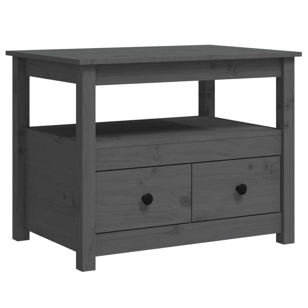 Coffee Table 71X49X55 Cm Solid Wood Pine