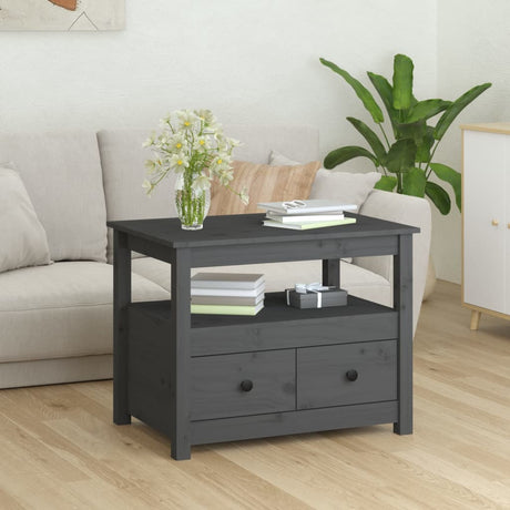 Coffee Table 71X49X55 Cm Solid Wood Pine