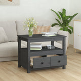Coffee Table 71X49X55 Cm Solid Wood Pine