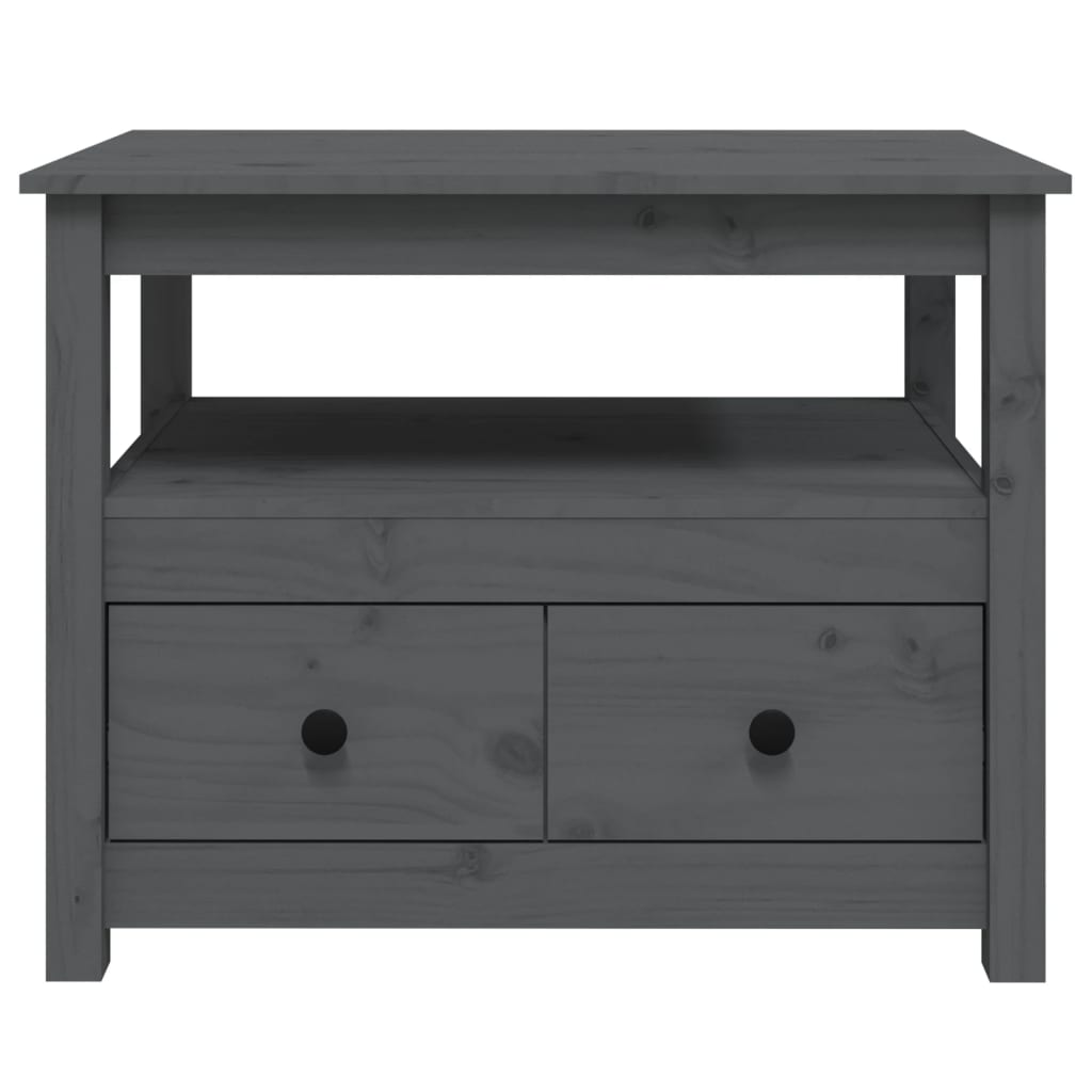 Coffee Table 71X49X55 Cm Solid Wood Pine