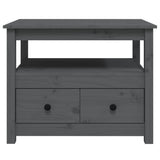 Coffee Table 71X49X55 Cm Solid Wood Pine
