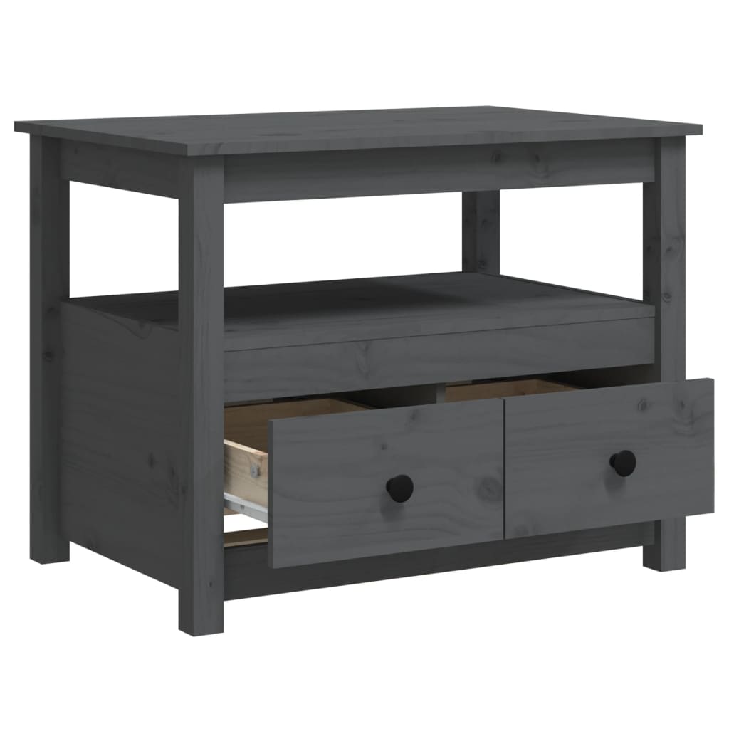 Coffee Table 71X49X55 Cm Solid Wood Pine