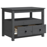 Coffee Table 71X49X55 Cm Solid Wood Pine