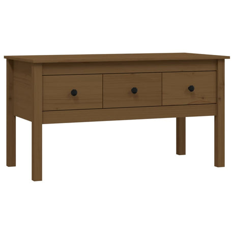 Coffee Table 102X49X55 Cm Solid Wood Pine