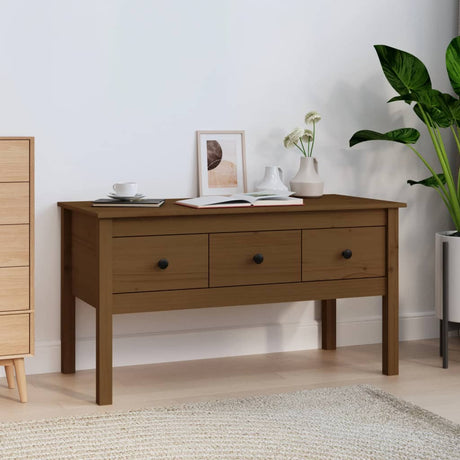 Coffee Table 102X49X55 Cm Solid Wood Pine