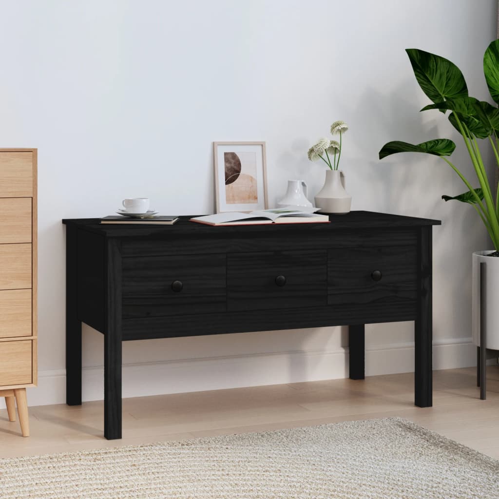 Coffee Table 102X49X55 Cm Solid Wood Pine